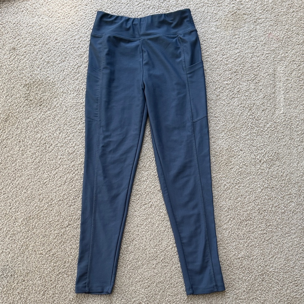 Runway blue leggings athletic